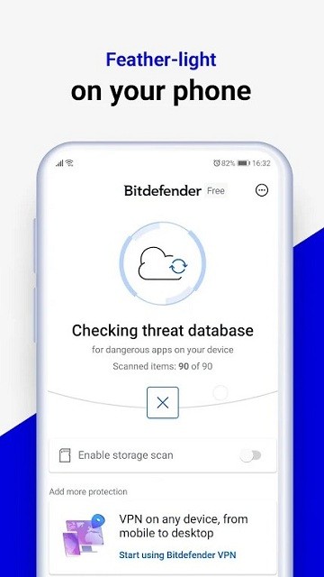 AntiVirusFree手机中文免费截图3