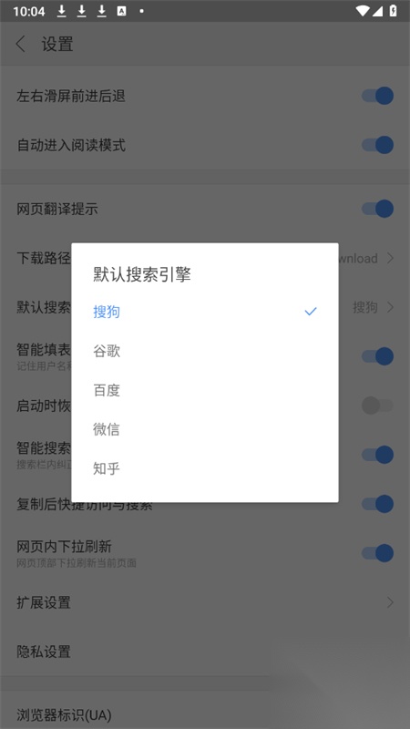 搜狗浏览器国际版截图1