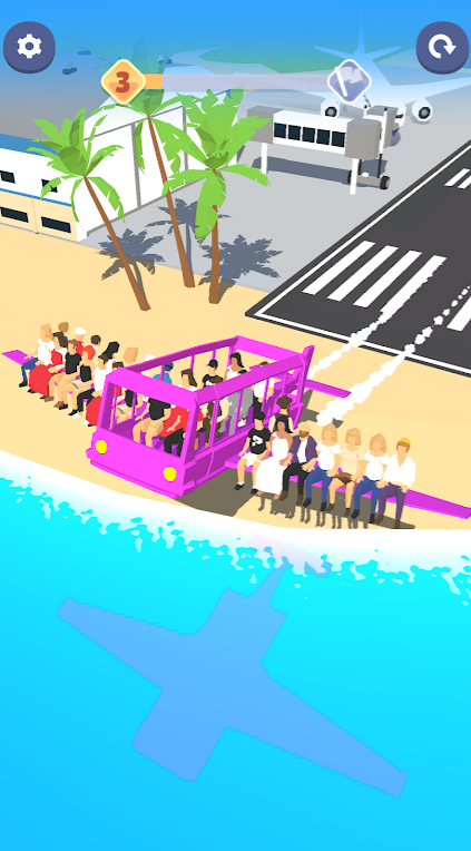 空中巴士登陆3D