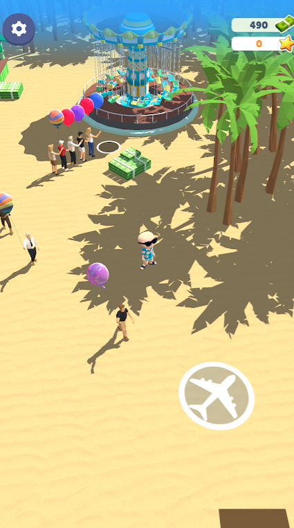 空中巴士登陆3D