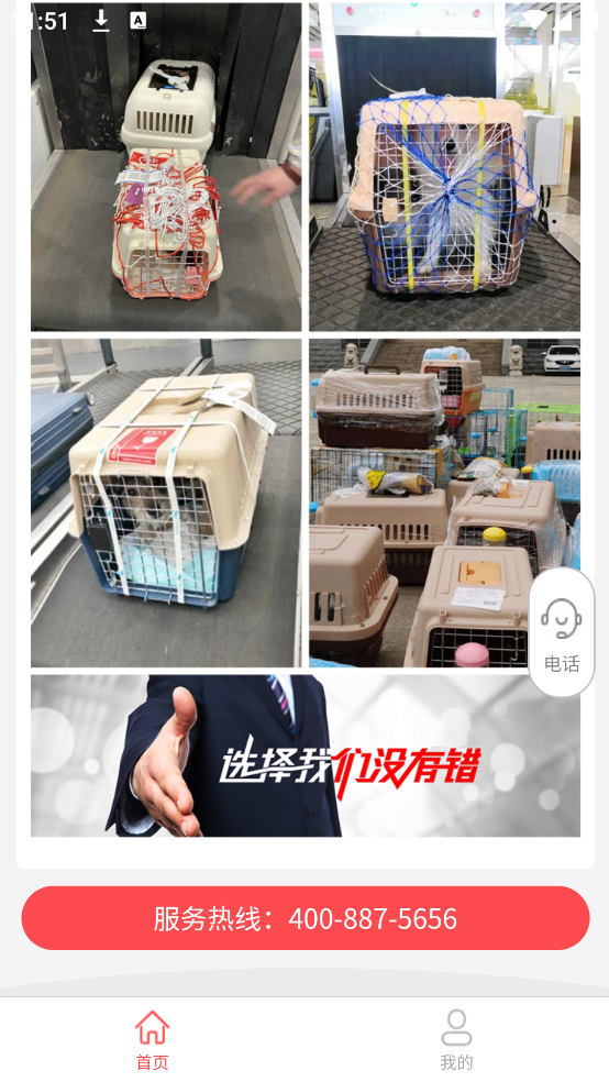 宠物托运公司截图3