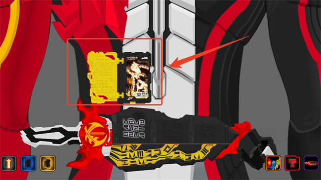 假面骑士刃王剑十圣刃(SaberSwordriverSIM)