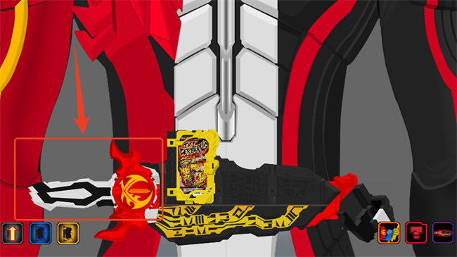 假面骑士刃王剑十圣刃(SaberSwordriverSIM)