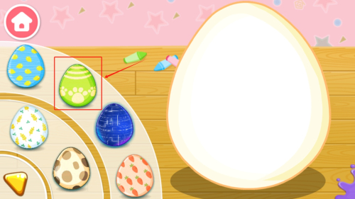 宝宝画彩蛋
