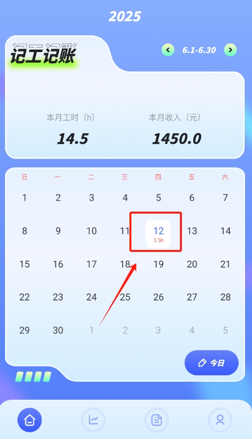 记工时工资