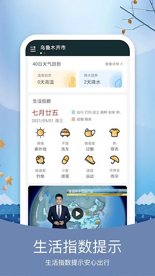 橘子天气安卓版截图1