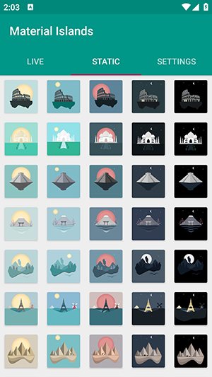 质感小岛(MaterialIslands)截图1