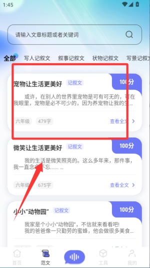 极光写作