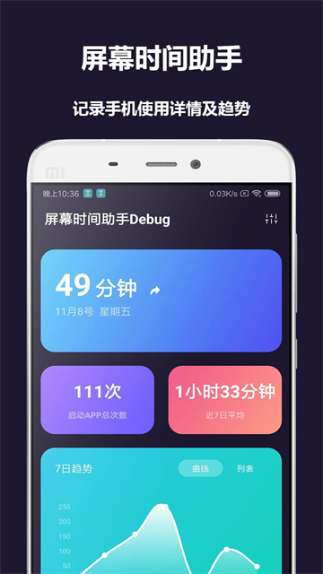 屏幕时间助手截图0