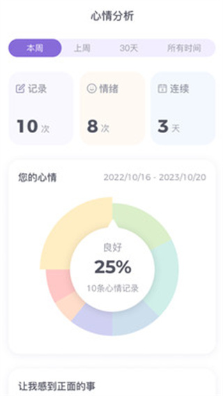 星音情绪日记截图0