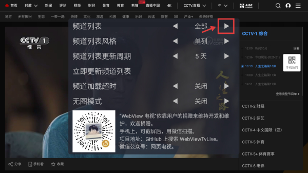 WebView电视