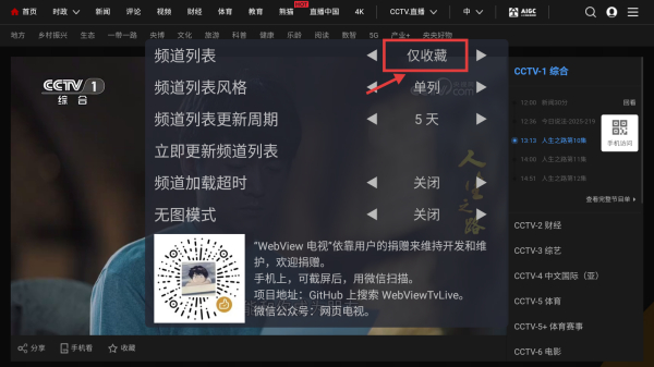 WebView电视