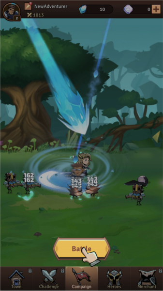 英雄冒险闲置RPG