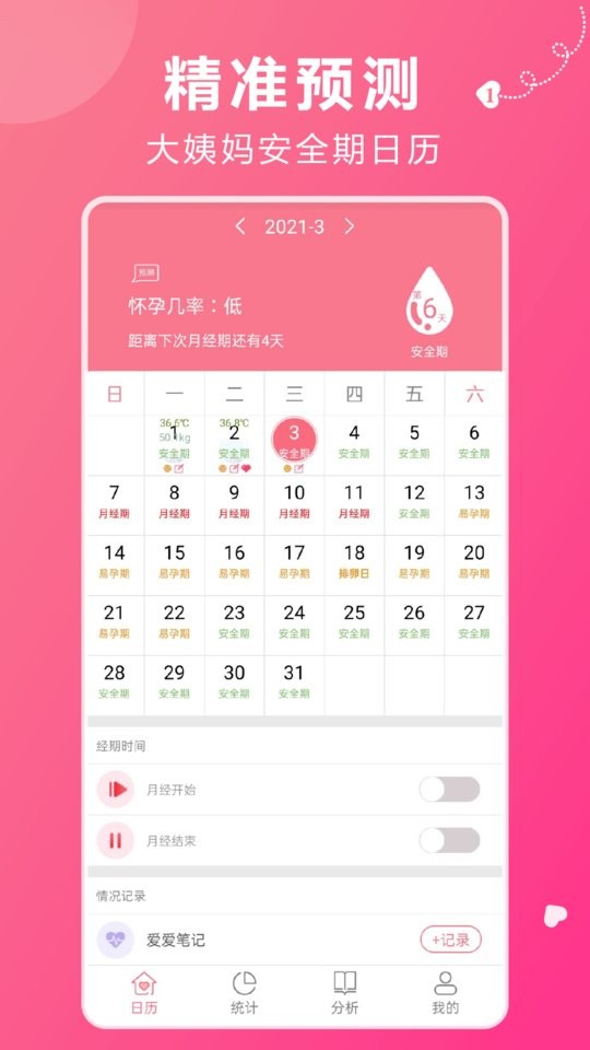 姨妈助手截图1