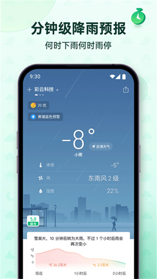彩云天气网页版截图2