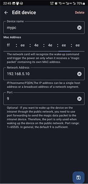 Wake On Lan