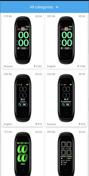 MiBand5手表faces最新版截图3