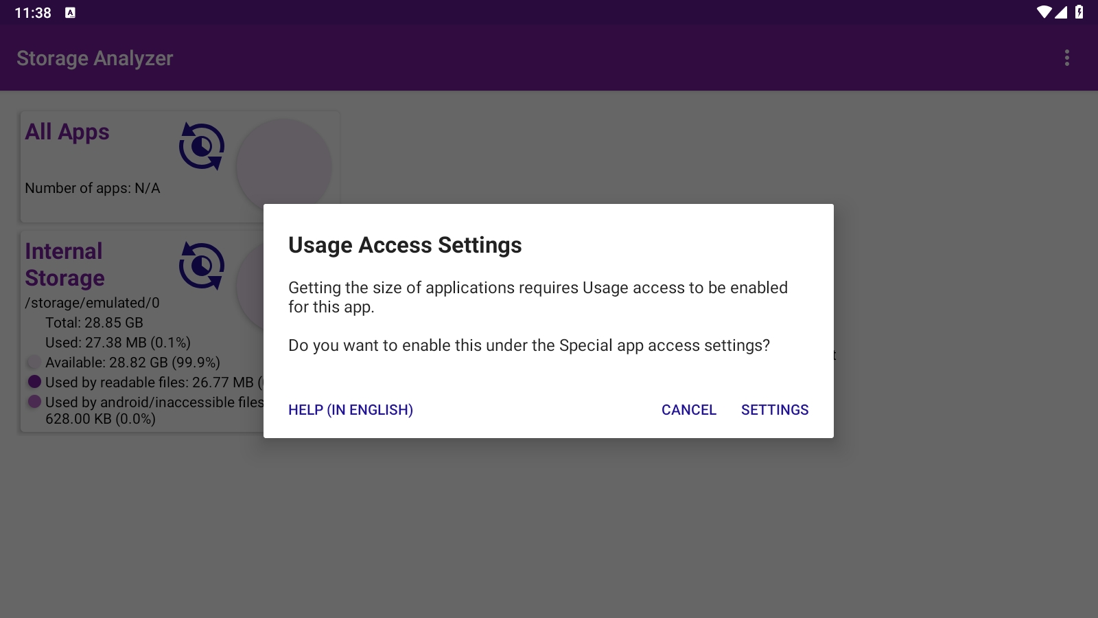 Storage Analyzer存储空间分析最新版截图1