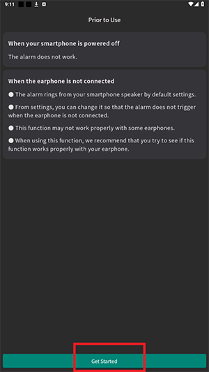 Earphone Alarm