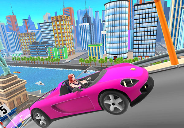 自行车冲刺(Uphill Rush 2 USA Racing)截图2
