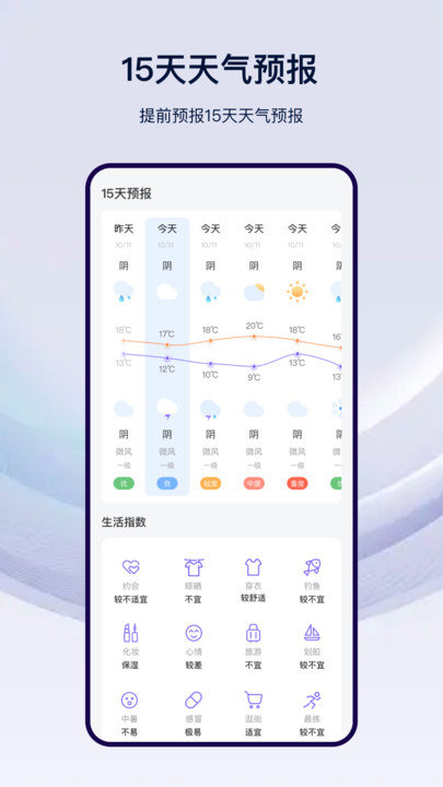 星云天气软件截图2