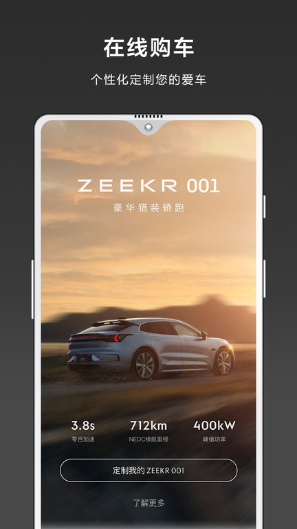 极氪截图3