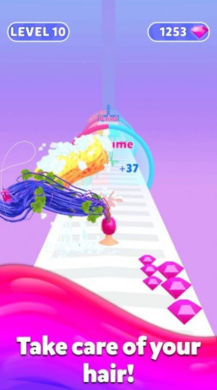 头发转动奔跑游戏最新版截图2