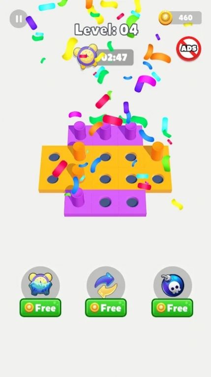果冻排序3D拼图颜色游戏中文版