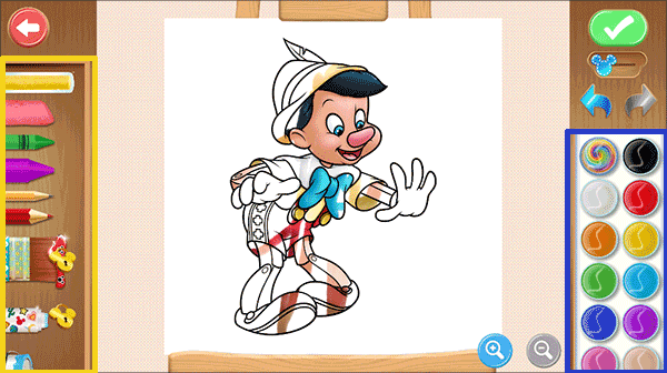 迪士尼魔法涂色