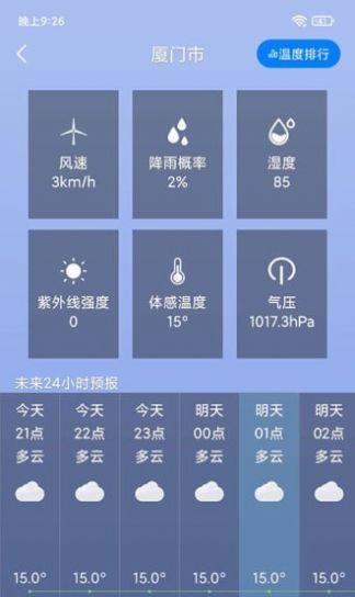 桌面天气预报手机版截图2