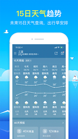 精准天气预报截图1