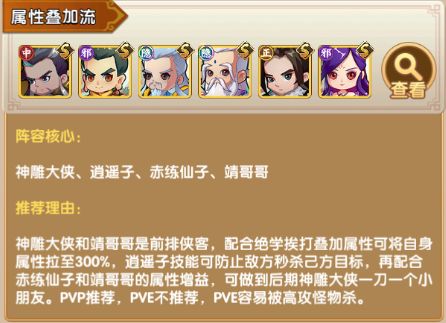 前期侠客搭配攻略截图4
