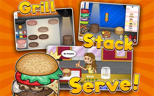 老爹汉堡店HD v1.2.1 安卓版