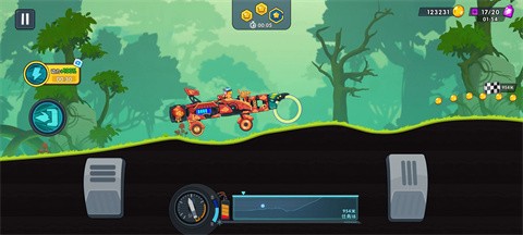登山赛车3(HillClimbFlyingCar3)截图3