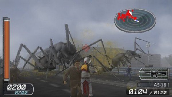 psp地球防卫军2携带版截图2