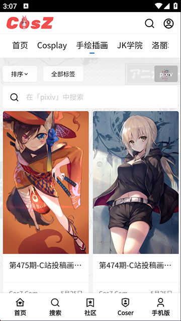 CosZ(C站)截图1
