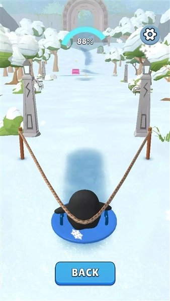 雪橇冲浪手
