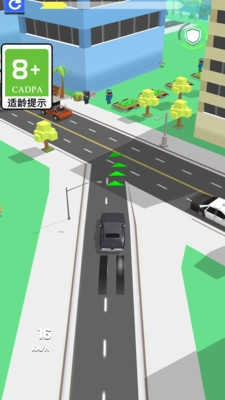 躲避车辆游戏截图2