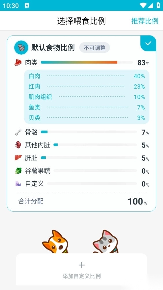 嗷呜猫狗食谱截图0