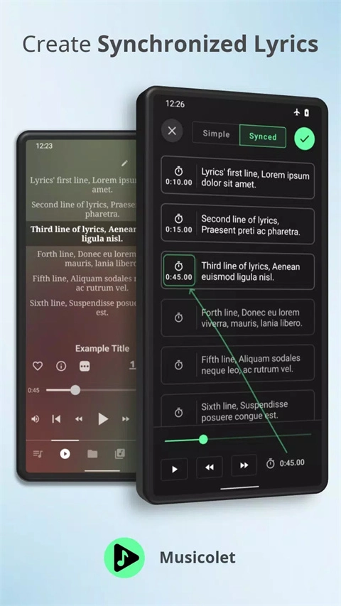 musicolet音乐播放器截图1