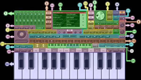 ORG 24电子琴中文版