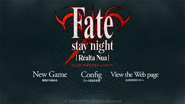 fate stay night中文版