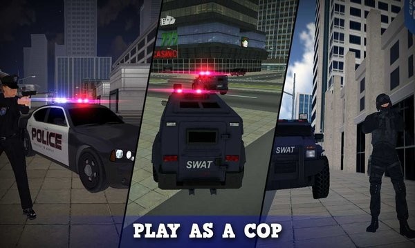 警察和强盗模拟器截图0