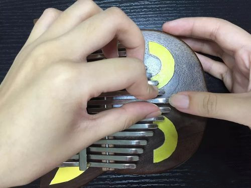 卡林巴拇指琴调音器