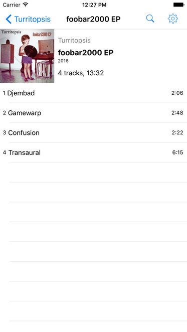 foobar2000音乐播放器截图0