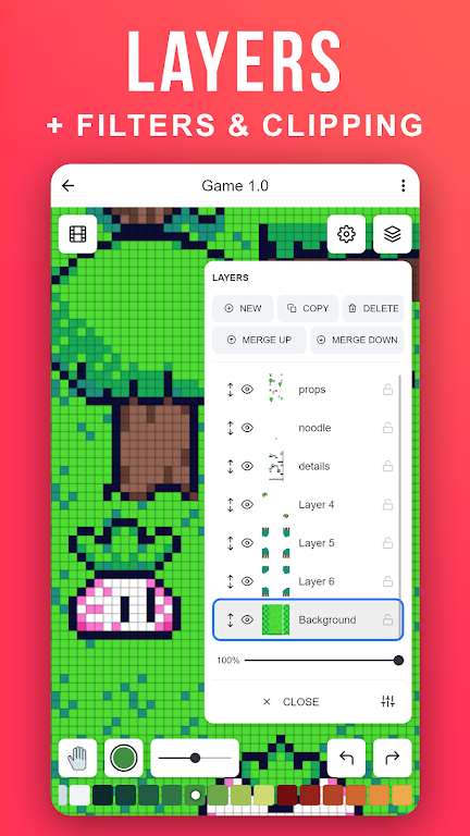 pixilart像素画软件