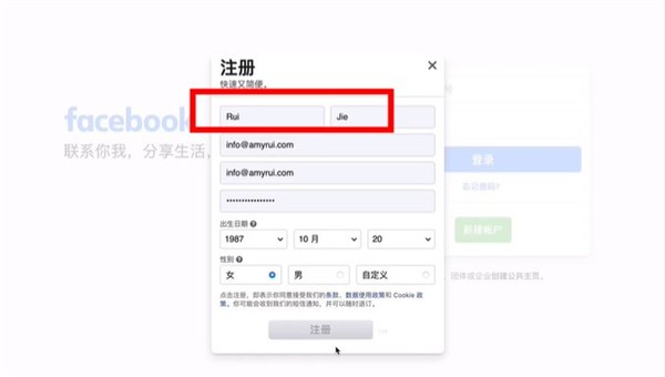 脸书facebook