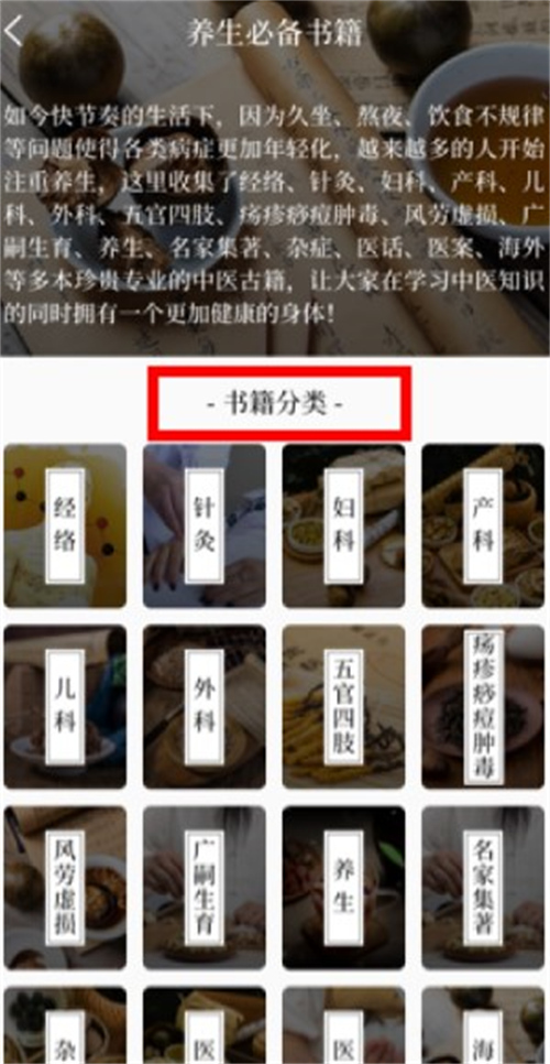 中医养生古籍