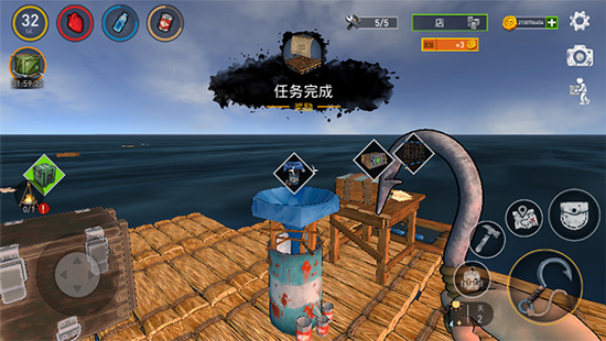 海洋游猎生存
