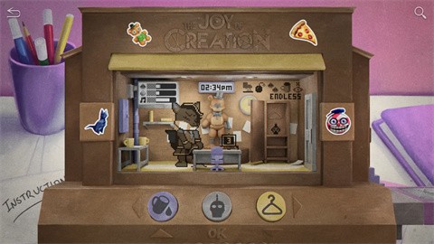 波普玩具午夜投喂记steam移植版截图1